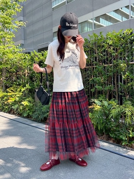 「WC（ダブル シー）のアイテム」を使った、wc_officialさん（レディース・160cm）の夏コーディネート