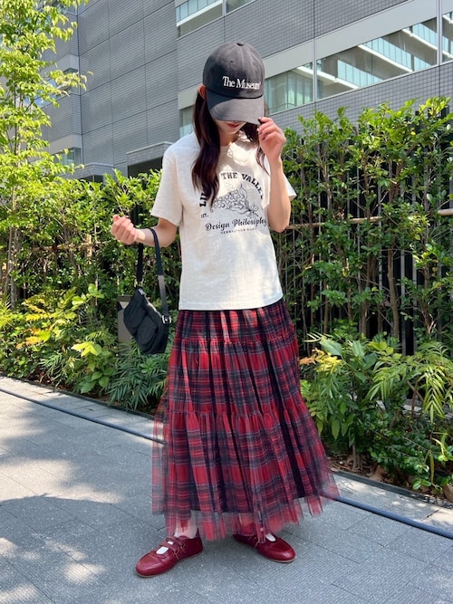 パターンチュールティアードスカート