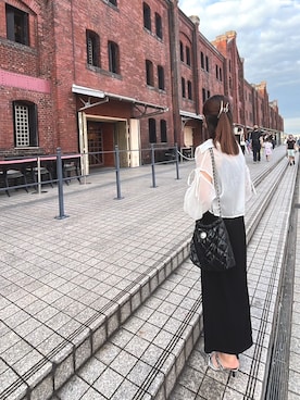 「アイテム（ワンピース/ドレス）」を使った、miiizyukiさん（レディース・154cm・20代）の秋コーディネート