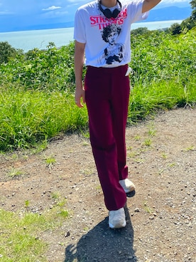 「H&M（エイチ・アンド・エム）のアイテム（リング）」を使った、ANPANさん（メンズ・175cm）の夏コーディネート