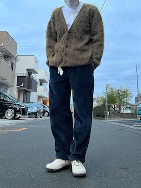 「BARNS（バーンズ）のアイテム」を使った、ANPANさん（メンズ・175cm）の春コーディネート