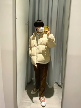 「COVERNAT」｜「アイテム（ジャケット/アウター）」を使った、りおさん（メンズ・177cm）の秋コーディネート