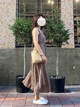 「155㎝コーデ」｜「アイテム（その他）」を使った、𝐉さん（レディース・155cm）の夏コーディネート
