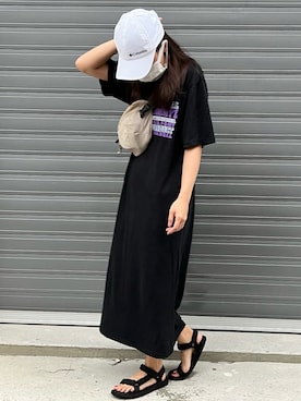 「155㎝コーデ」｜「アイテム（その他）」を使った、𝐉さん（レディース・155cm）の春コーディネート