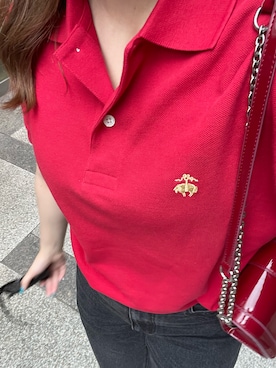 「アイテム（ポロシャツ）」を使った、なさん（レディース・156cm）の秋コーディネート