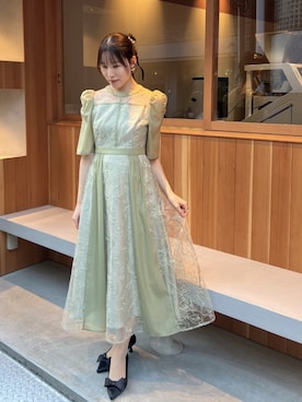 「Dorry Doll（ドリードール）のアイテム」を使った、Momoさん（レディース・160cm）の春コーディネート