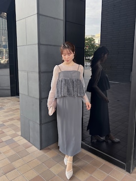 「Dorry Doll（ドリードール）のアイテム」を使った、Momoさん（レディース・160cm）の秋コーディネート