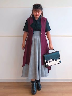 「アイテム（イヤリング）」を使った、Mai🐿️さん（レディース・149cm）の夏コーディネート