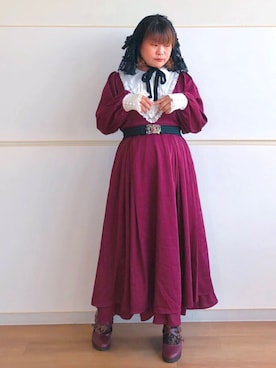 「アイテム（その他ヘアアクセサリー）」を使った、Mai🐿️さん（レディース・149cm）の秋コーディネート