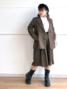 Mai🐿️さん（レディース・149cm）の秋コーディネート
