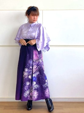 「アイテム（ベルト）」を使った、Mai🐿️さん（レディース・149cm）の夏コーディネート