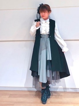 「アイテム（イヤリング）」を使った、Mai🐿️さん（レディース・149cm）の秋コーディネート