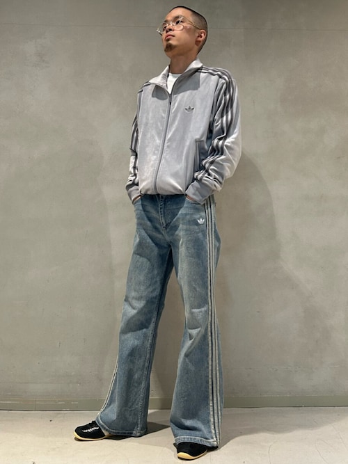 ウォッシュド フレア パンツ / アディダスオリジナルス adidas  