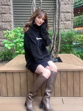 AIさん（レディース・152cm）の冬コーディネート