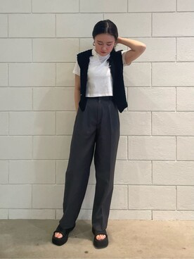 久道理沙さん（レディース・160cm）の夏コーディネート