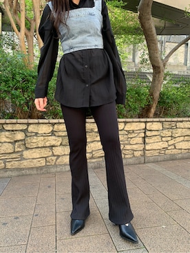 久道理沙さん（レディース・160cm）の春コーディネート