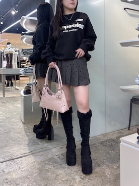 久道理沙さん(レディース・160cm)の秋コーディネート
