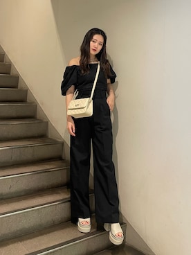 久道理沙さん（レディース・160cm）の春コーディネート