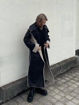 久道理沙さん（レディース・160cm）の秋コーディネート