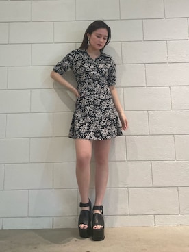 久道理沙さん(レディース・160cm)の春コーディネート