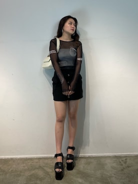 久道理沙さん（レディース・160cm）の夏コーディネート