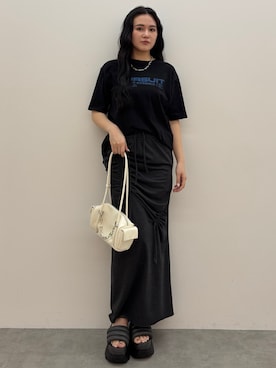 久道理沙さん（レディース・160cm）の春コーディネート