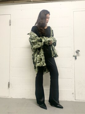 久道理沙さん(レディース・160cm)の春コーディネート