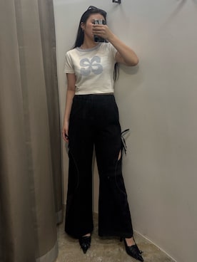 久道理沙さん(レディース・160cm)の夏コーディネート