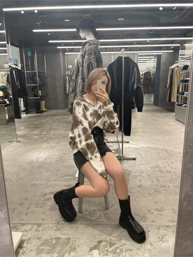 久道理沙さん（レディース・160cm）の秋コーディネート