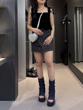 久道理沙さん(レディース・160cm)の夏コーディネート