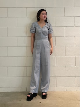 久道理沙さん（レディース・160cm）の夏コーディネート