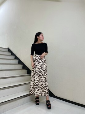 久道理沙さん(レディース・160cm)の夏コーディネート