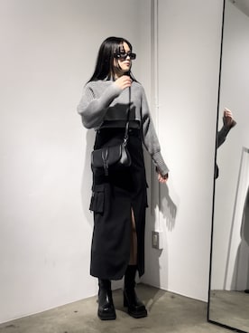 久道理沙さん（レディース・160cm）の秋コーディネート