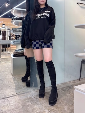 久道理沙さん(レディース・160cm)の秋コーディネート