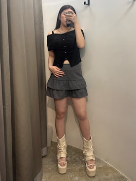 久道理沙さん(レディース・160cm)の夏コーディネート