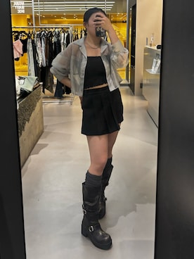 久道理沙さん（レディース・160cm）の春コーディネート