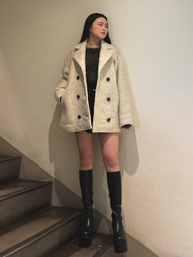 久道理沙さん（レディース・160cm）の秋コーディネート