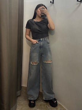 久道理沙さん（レディース・160cm）の夏コーディネート