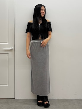 久道理沙さん（レディース・160cm）の春コーディネート