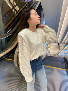 久道理沙さん(レディース・160cm)の春コーディネート