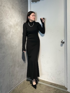 久道理沙さん（レディース・160cm）の冬コーディネート