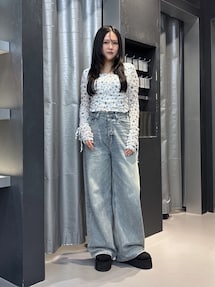 SNSで話題！】バックリボンルーズジーンズ｜エモダ（EMODA）公式通販