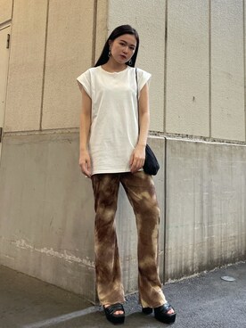 久道理沙さん（レディース・160cm）の夏コーディネート