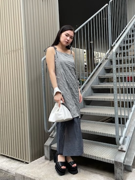 久道理沙さん(レディース・160cm)の夏コーディネート