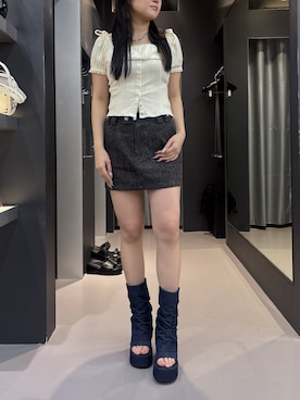 久道理沙さん(レディース・160cm)の夏コーディネート