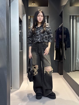 久道理沙さん(レディース・160cm)の夏コーディネート