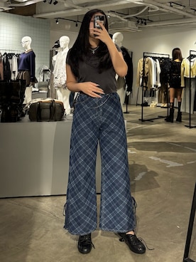 久道理沙さん（レディース・160cm）の冬コーディネート