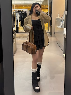 久道理沙さん（レディース・160cm）の春コーディネート