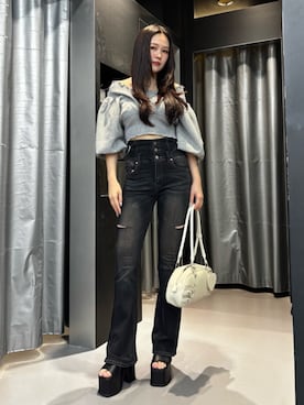 久道理沙さん（レディース・160cm）の夏コーディネート