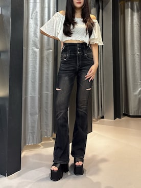 久道理沙さん（レディース・160cm）の夏コーディネート